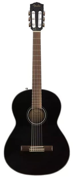Fender CN-60S Nylon, Black
