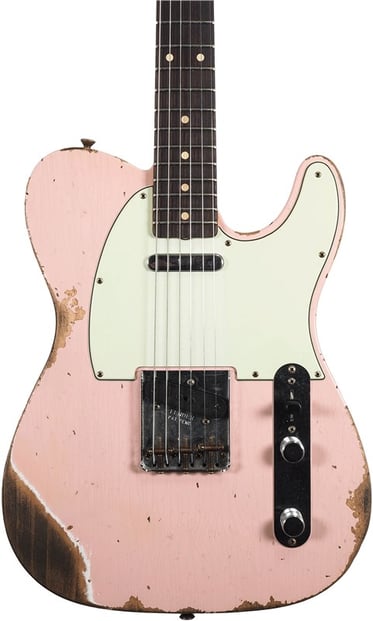 Fender Custom Shop 60s Tele, Shell Pink - Close-up