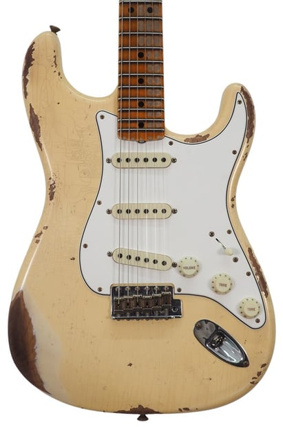 Fender Custom Shop  Stratocaster Relic Vintage White   GAK