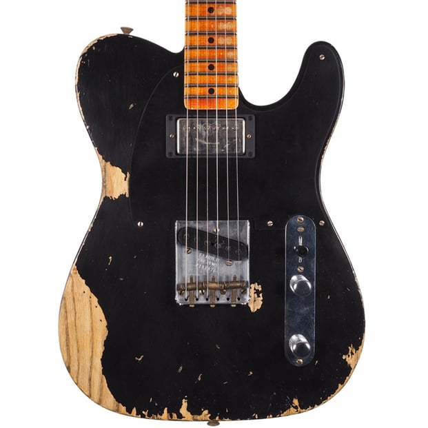 Fender Custom NAMM 51 Fat Telecaster Relic,Black1