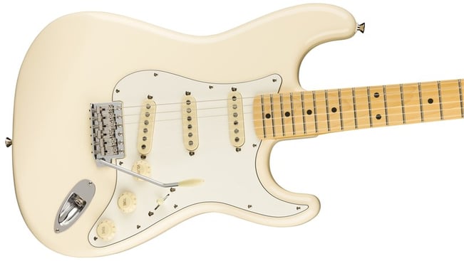 Fender JV Modified 60s Stratocaster White Side