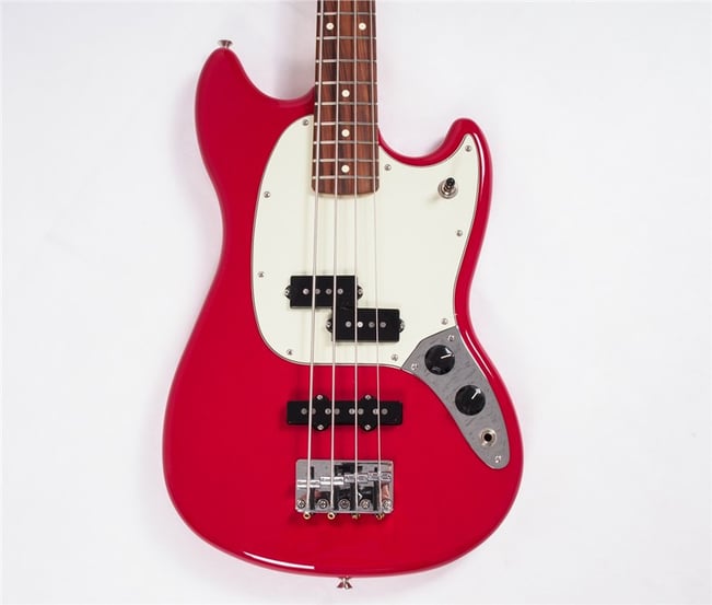 Fender Offset Mustang Bass PJ Torino Red 2