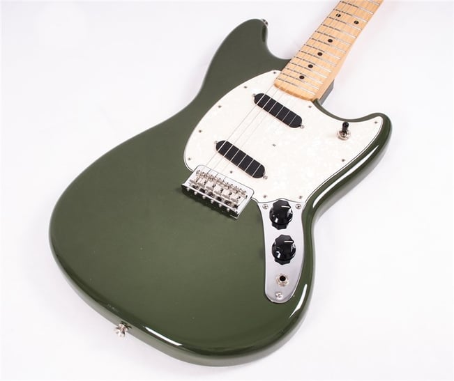 Fender Offset Mustang Olive 4