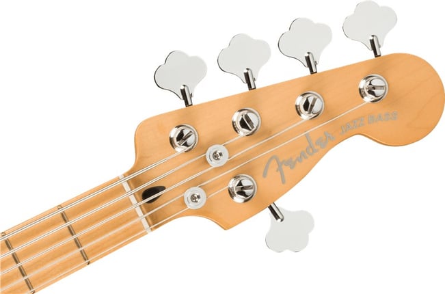 Fender Player Plus Jazz Bass V Opal, Headstock