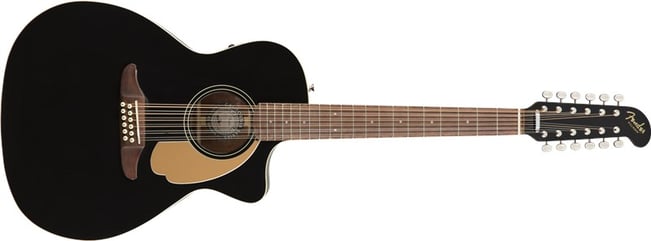 Fender Villager 12 String Black V3