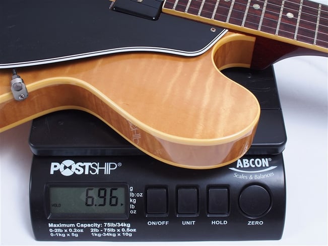 Gibson Memphis61ES330TDFiguredVOS-Weight