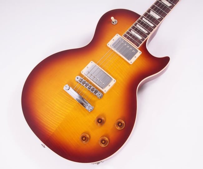 Gibson2017LesPaulIcedTeaSN170063715-FrontHalf