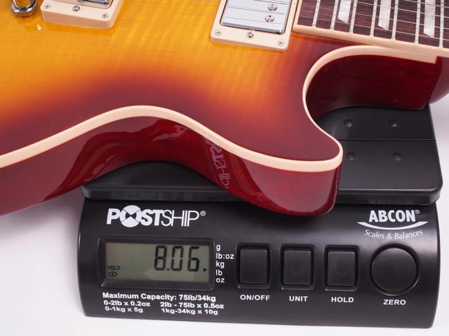 Gibson2017LesPaulIcedTeaSN170063715-Weight