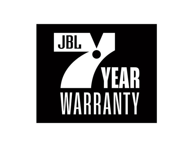 JBL 7 Year Warranty