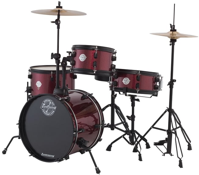 Ludwig Pocket Kit by Questlove, Red