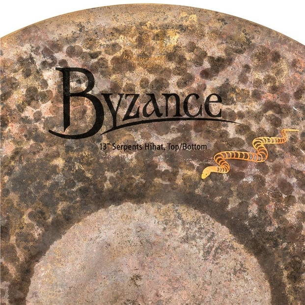 Meinl Byzance Brilliant Serpents Hi-Hat, 13in