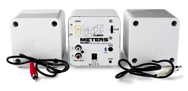 Meters Cubed White Rear