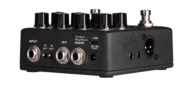 NUX Amp Academy Guitar Effects Pedal Angle