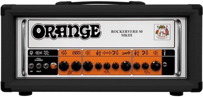 Orange RK50H MKIII Rockerverb 50W Head, Black