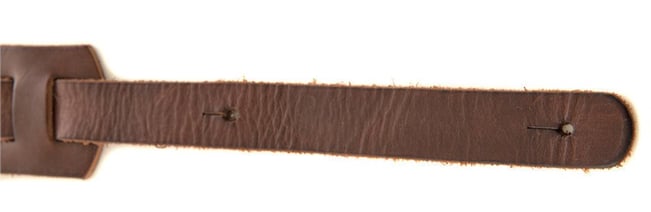 Leather Guitar Strap, Chocolate