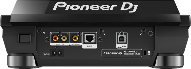  Pioneer XDJ-1000MK2 Rear