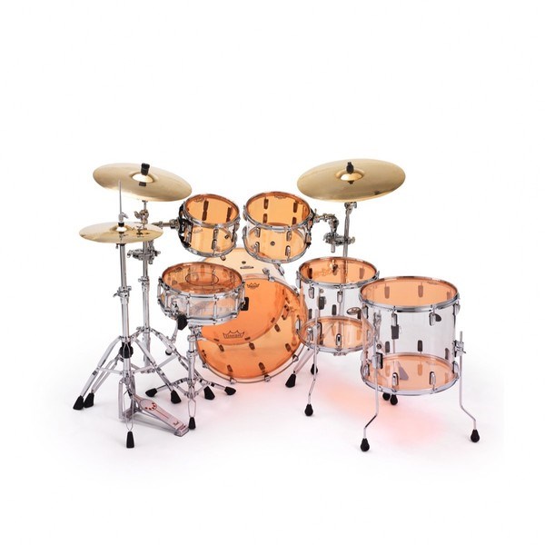 Remo Powerstroke 77 Colortone Orange Drum Kit