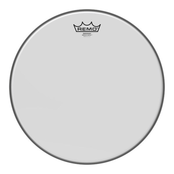Remo Emperor Smooth White Bass Drum Head, 18in