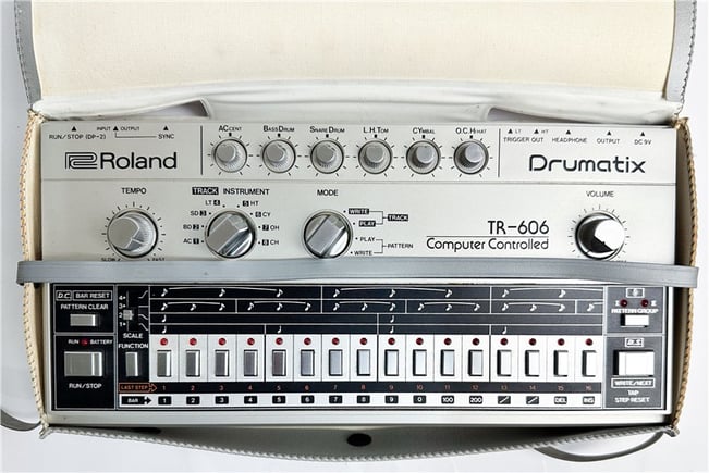 The Roland TR-606 Drumatix 1982