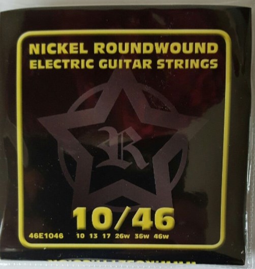 Rosetti 46E1046 Electric Guitar Strings 10-46