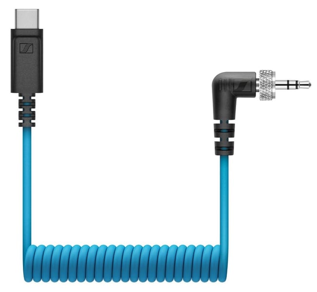 Sennheiser CL 35 Locking 3.5mm TRS to USB-C Cable