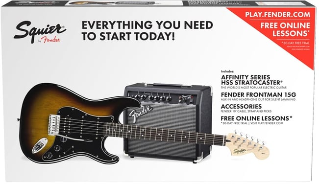 Squier Affinity Stratocaster Pack 