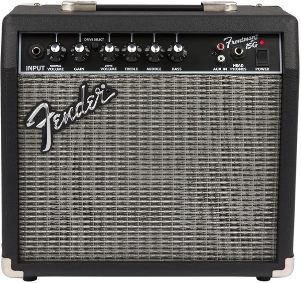 Squier Affinity Stratocaster Amp front
