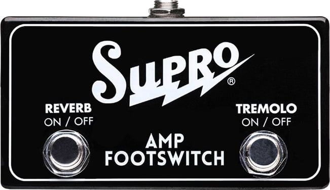 Supro FS2 Tremolo/Reverb Footswitch Main
