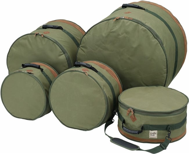 Tama Powerpad Drum Bag Set, Green