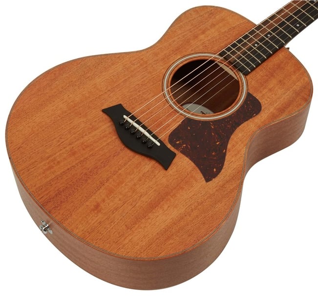 Taylor GS Mini-e Mahogany Acoustic Tilt