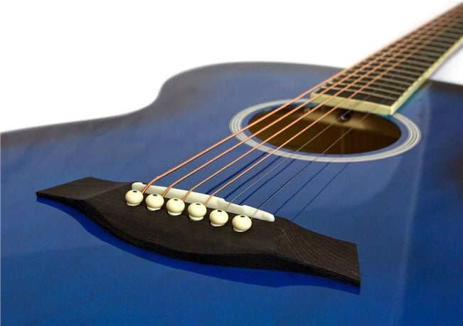 Tiger ACG2 Acoustic Guitar Pack Blue 2