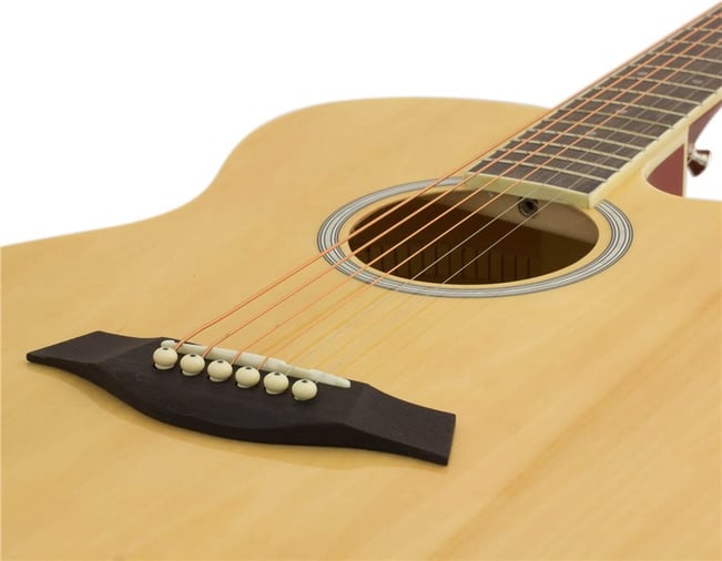 Tiger ACG4 Acoustic Guitar Natural 2