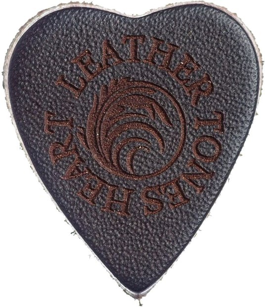 Leather Tones Pick Heart Brown Main