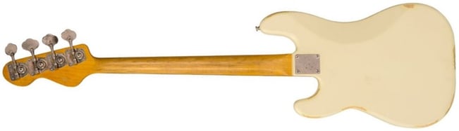V4MR Icon Bass, Distressed Vintage White