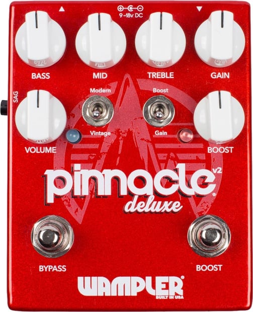 Wampler Pinnacle Deluxe V2 Overdrive Pedal
