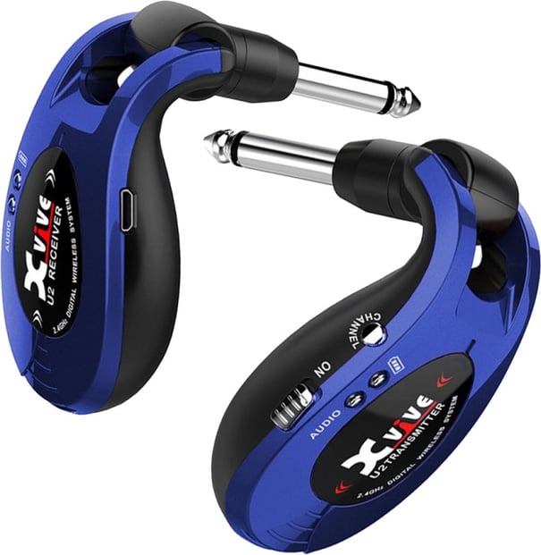 Xvive XU2 Wireless Instrument System Blue