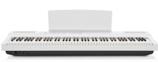Yamaha P-125WH (88-Keys) Digital Piano White - The Guitar Store