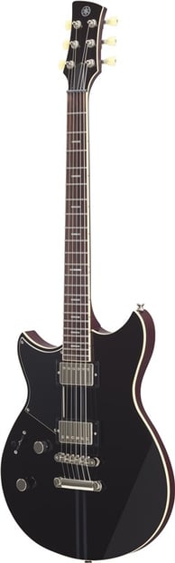 Yamaha RSS20L Revstar Black Guitar Angle