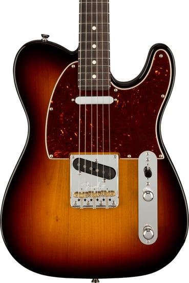 Fender American Professional II Telecaster, Rosewood Fingerboard, 3 Tone Sunburst