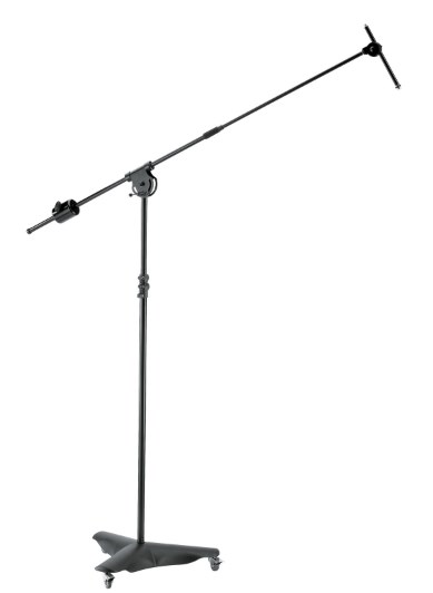 K&M 21430 Overhead Microphone Stand, Black, Special Order