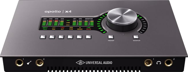 UA Apollo X4 QUAD TB3 Audio Interface 1