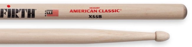  Extreme 55B Wood Tip Drumsticks