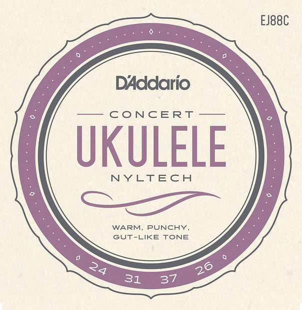 D'Addario EJ88C Nyltech Concert Ukulele