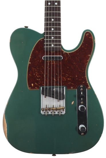 Fender Custom Shop LTD '64 Telecaster Relic, Aged Sherwood Green Metallic