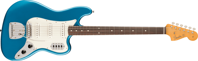 Fender Vintera II 60s Bass VI Blue Front