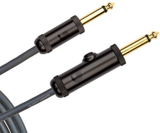 D'Addario PW-AG-10 Circuit Breaker Instrument Cable, 3m/10ft