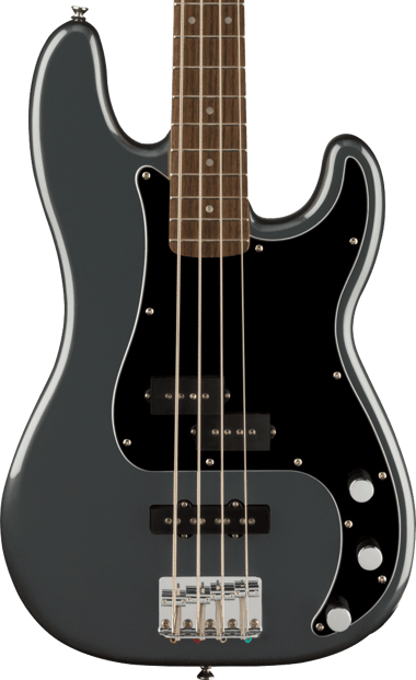 Squier Precision Bass PJ Charcoal Frost Metallic