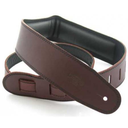 DSL GEG25 Garment Leather Strap, Brown/Black