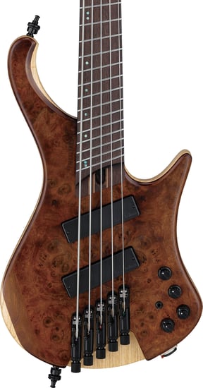 Ibanez EHB1265MS Multiscale 5 String Bass, Natural Mocha Low Gloss
