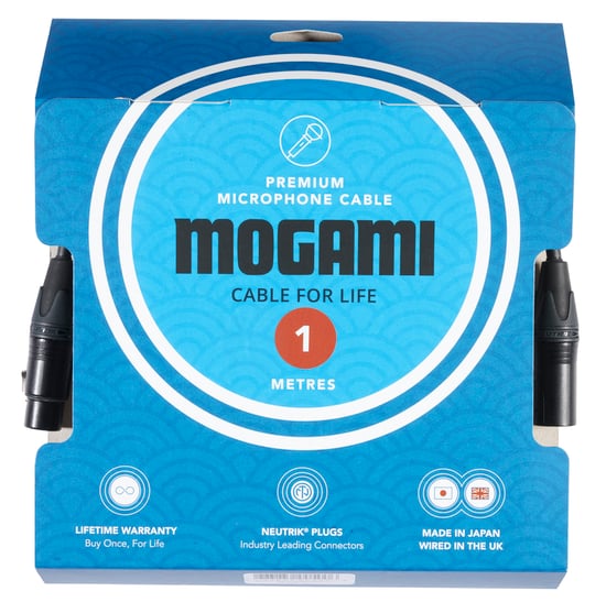 Mogami 2534 Premium Microphone Cable, 1m